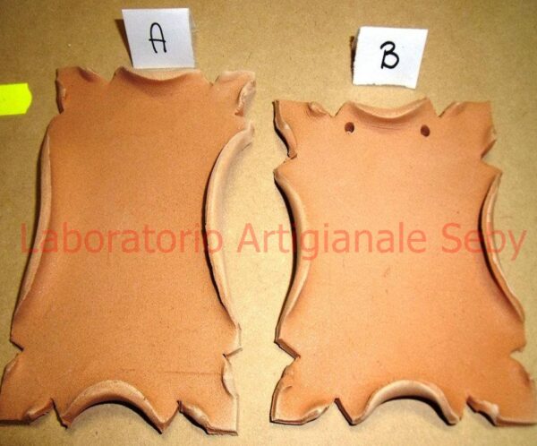 Art. C/70B cm. 9,5 x 10,5  PERGAMENA/QUADRETTO 4PUNTE