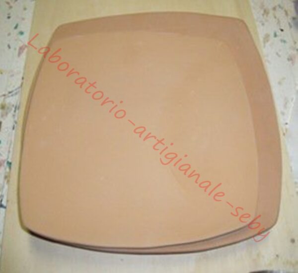 ART.C/56b cm.27 x 27 PIATTO QUADRATO LISCIO