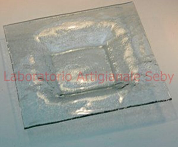 ART.51/b cm. 35 Centrotavola /Piatto quadrato con fondo